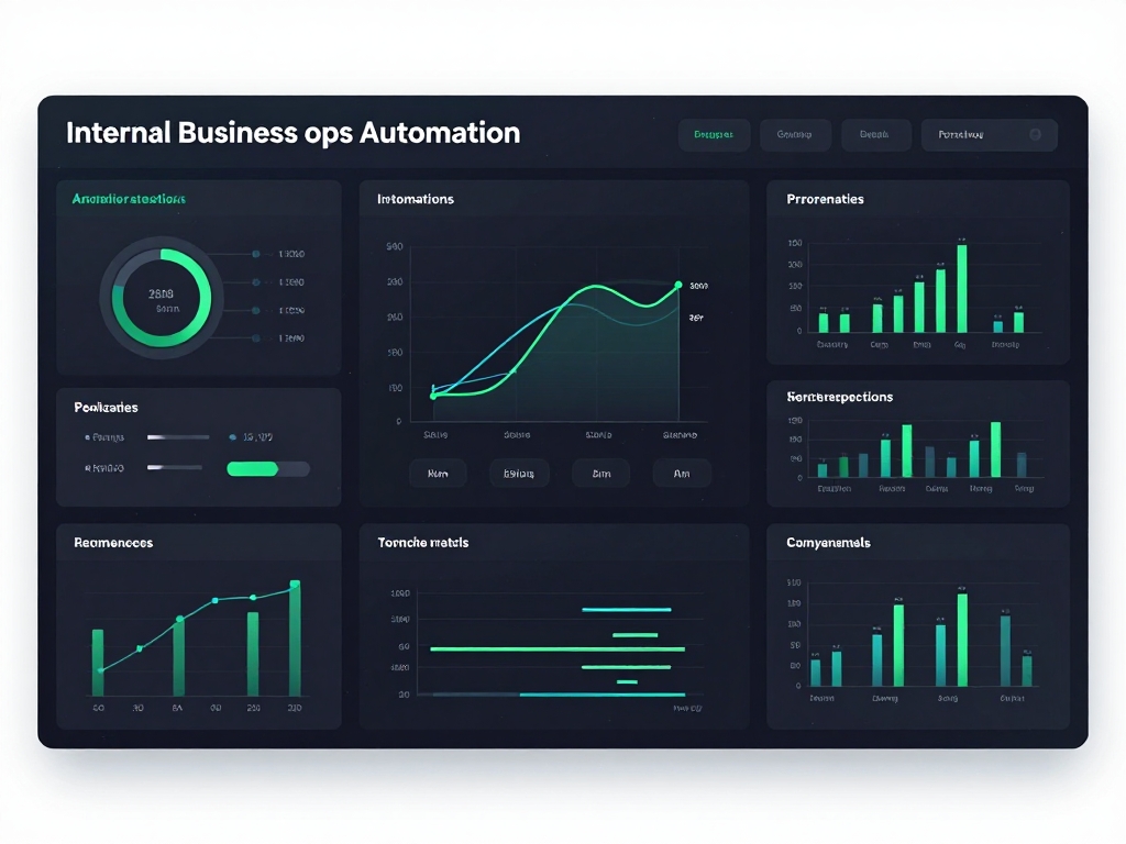 AI Operations Dashboard Visual