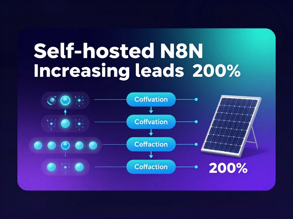 Solar Agency Case Study India: 200% Leads Growth with Self-Hosted Automation