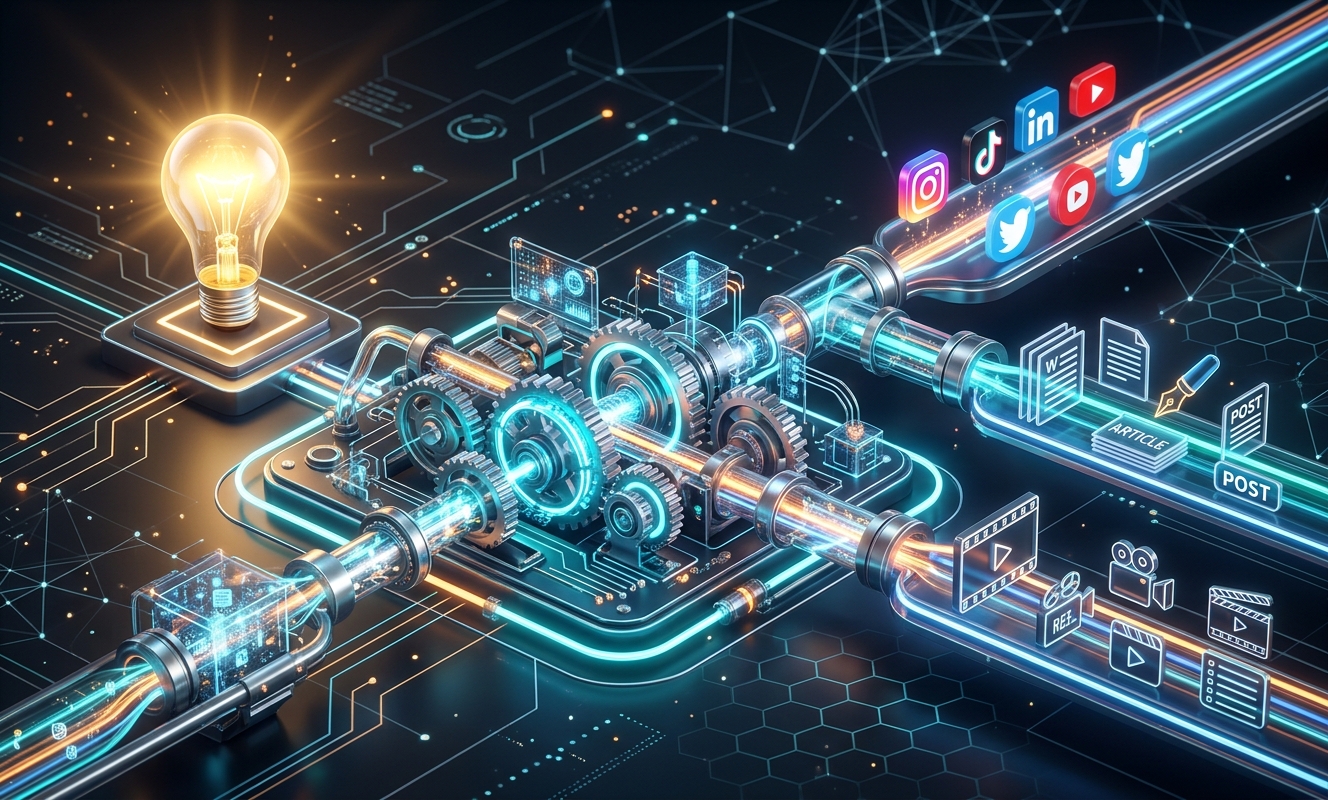 AI content automation pipeline