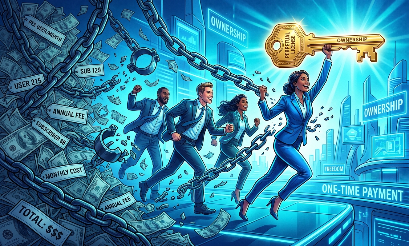 Sovereign SaaS vs Public SaaS per-user fee comparison