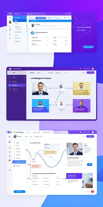 Automated CRM workflow showing seamless human handoffs and lead management
